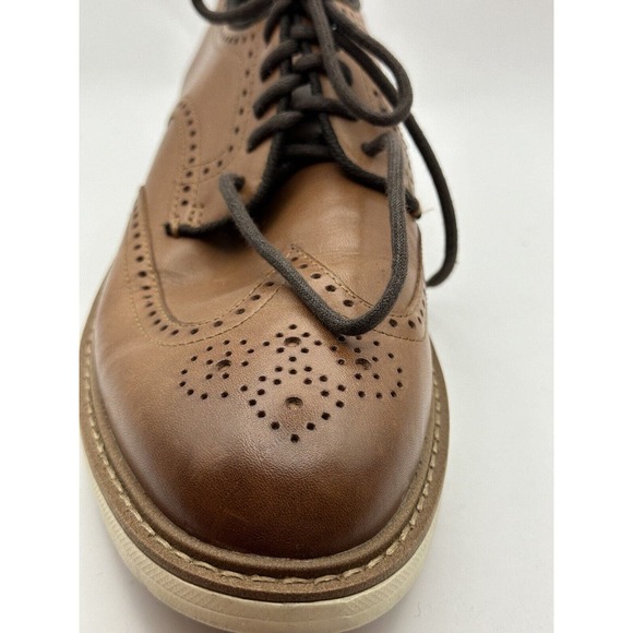 Cole Haan Men Go-To Wingtip Oxford Shoes Size 8M British Tan Leather main image 7
